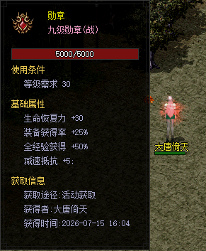 装备展示